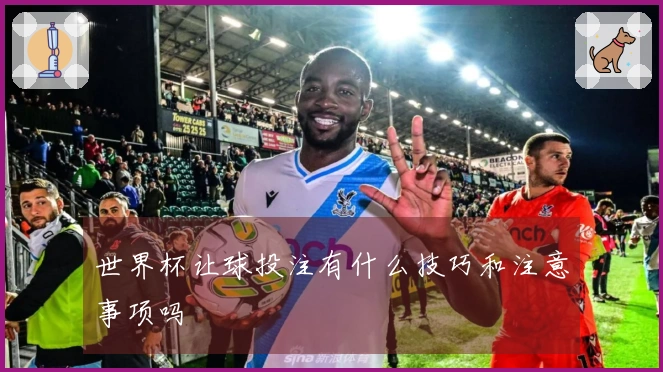 世界杯让球投注有什么技巧和注意事项吗