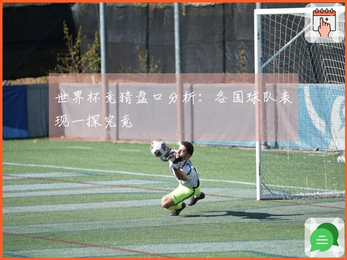世界杯竞猜盘口分析：各国球队表现一探究竟